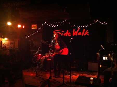 Day 32 - Sarah Factor at The Side Walk Cafe
